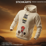 premium handcrafted hoodie deep blue (copy)