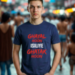 live,laugh,love premium regular fit men's wear (animal front ) (copy)