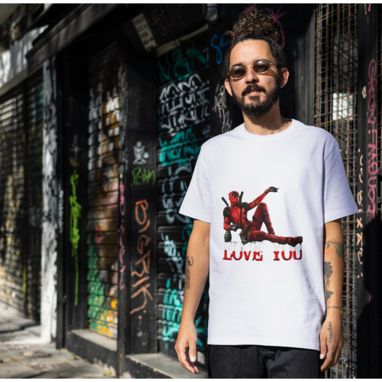 Home red and white minimal t shirt mockup instagarm post (22)