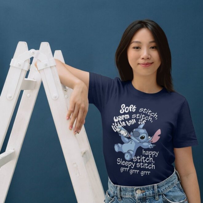 stitich is my spirit animal !! premium regular fit only for beautiful girls (front)