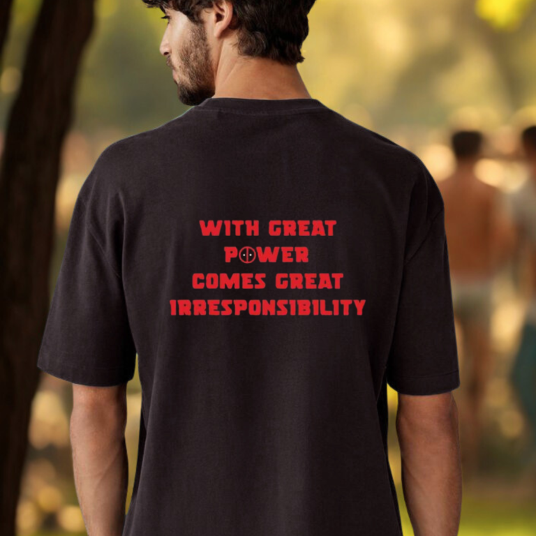 Home irresponsible premium regular fit men's wear (animal back) (copy)