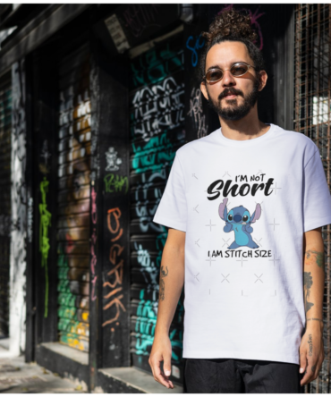 stich size premium regular fit men's wear (animal front )